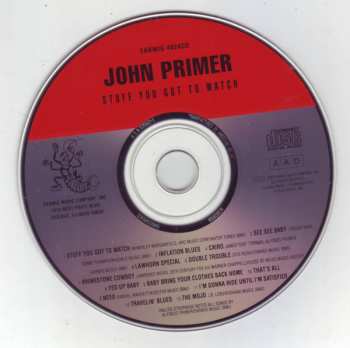 CD John Primer: Stuff You Got To Watch 347615