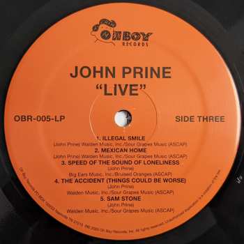 2LP John Prine: John Prine Live 277006