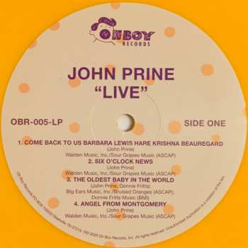 2LP John Prine: John Prine Live CLR | LTD 534183