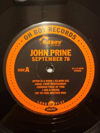 LP John Prine: September 78 77627