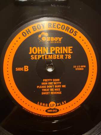 LP John Prine: September 78 77627