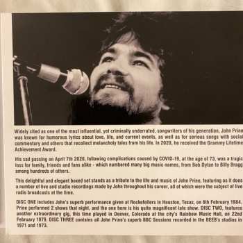 3CD John Prine: Transmission Impossible (Legendary Radio Broadcasts From The 1970s & 1980s) 188020