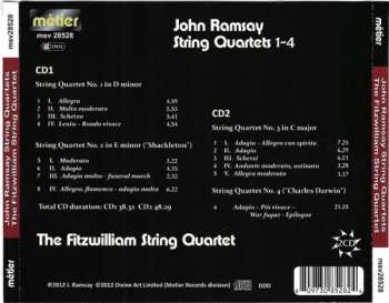 2CD Fitzwilliam String Quartet: String Quartets 1-4