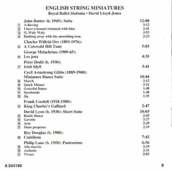 CD John Rutter: English String Miniatures 424722