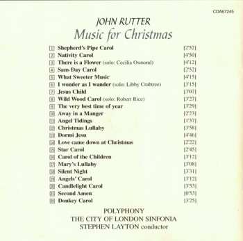 CD John Rutter: Music For Christmas 342783