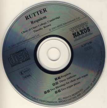 CD John Rutter: Requiem 191936