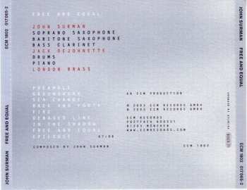 CD John Surman: Free And Equal 519145