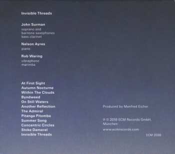 CD John Surman: Invisible Threads 309348