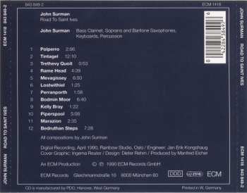 CD John Surman: Road To Saint Ives 469196