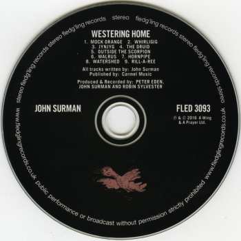 CD John Surman: Westering Home 427523