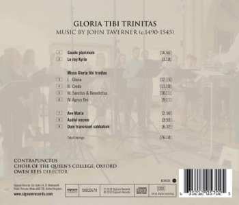 CD John Taverner: Missa Gloria Tibi Trinitas 334041