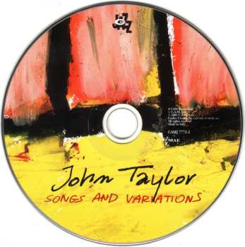 CD John Taylor: Songs And Variations 450698