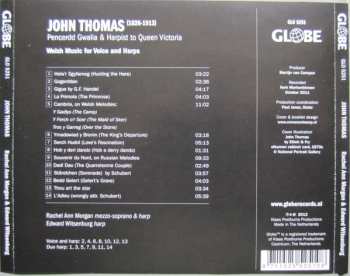 CD John Thomas: Welsh Music For Voice and Harps 122482