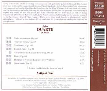CD John W. Duarte: Guitar Music 111671