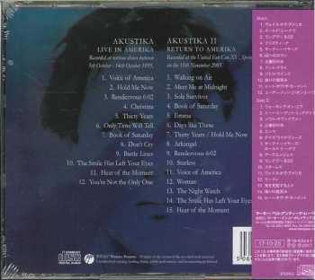 2CD John Wetton: Akustika: Live In Amerika / Akustika II: Return To Amerika 502067