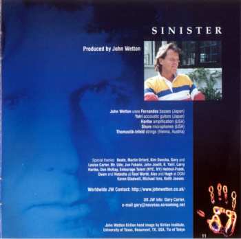 CD John Wetton: Sinister 32796
