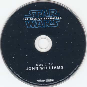CD John Williams: Star Wars: The Rise Of Skywalker (Original Motion Picture Soundtrack) 536434