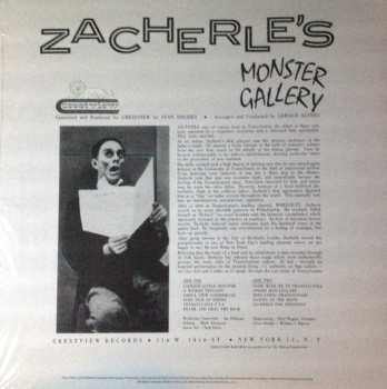LP John Zacherle: Zacherle's Monster Gallery LTD | CLR 350066