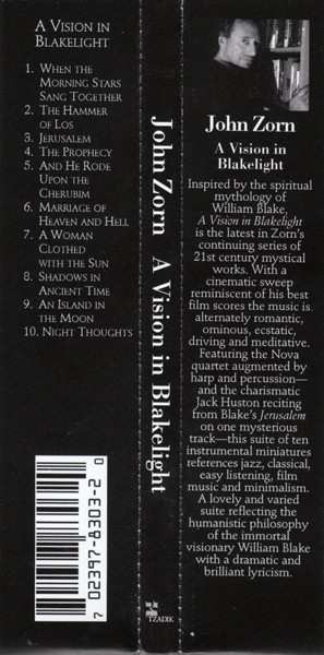 CD John Zorn: A Vision In Blakelight 488372