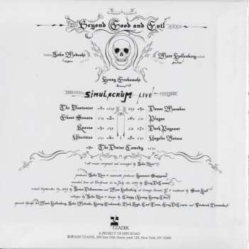CD John Zorn: Beyond Good And Evil—Simulacrum Live 191664