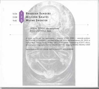 CD John Zorn: Memoria DIGI 492564
