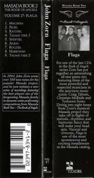 CD John Zorn: Flaga: Book Of Angels, Volume 27 188164