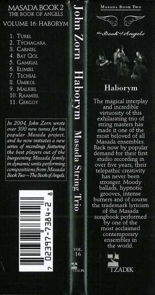 CD John Zorn: Haborym (Book Of Angels Volume 16) 364654