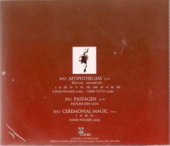 CD John Zorn: Lemma 103150