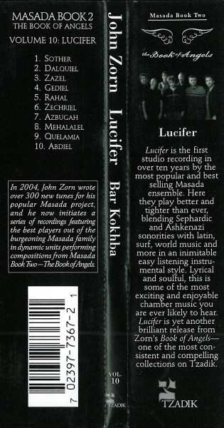 CD John Zorn: Lucifer (Book Of Angels Volume 10) 281509