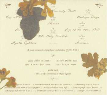 CD John Zorn: On Leaves Of Grass 95222