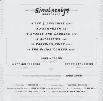 CD John Zorn: Simulacrum 249100