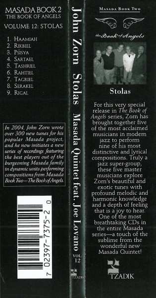 CD John Zorn: Stolas (Book Of Angels Volume 12) 100045
