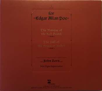 CD John Zorn: The Hermetic Organ Vol. 6 - For Edgar Allan Poe 300301