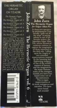 CD John Zorn: The Hermetic Organ Vol. 6 - For Edgar Allan Poe 300301