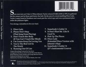 CD Johnnie Taylor: Ear•ga•sm 415191
