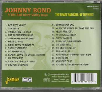 CD Johnny Bond & His Red River Valley Boys: The Heart And Soul Of The West 407009