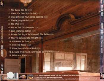 CD Johnny Bush: Lost Highway Saloon 294830