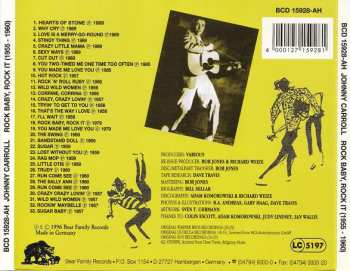CD Johnny Carroll: Rock Baby, Rock It (1955-1960) 101447