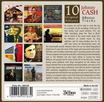 10CD/Box Set Johnny Cash: 10 Original Albums 93