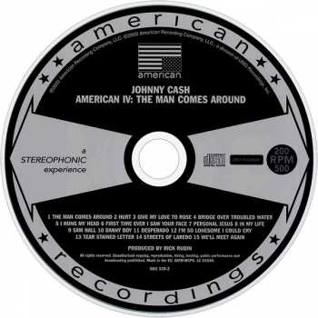 CD Johnny Cash: American IV: The Man Comes Around