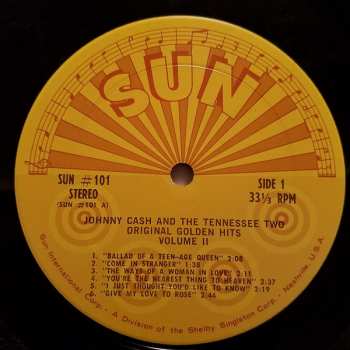 LP Johnny Cash & The Tennessee Two: Original Golden Hits Volume II 430399