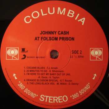 2LP Johnny Cash: At Folsom Prison 2949
