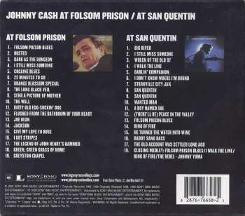 2CD/Box Set Johnny Cash: At Folsom Prison / At San Quentin (The 2 Classic Prison Concerts) 2948