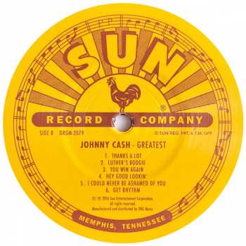 LP Johnny Cash: Greatest! 358366