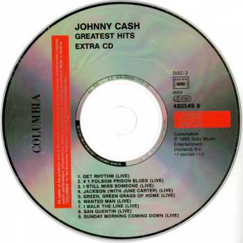 2CD Johnny Cash: Greatest Hits 415227