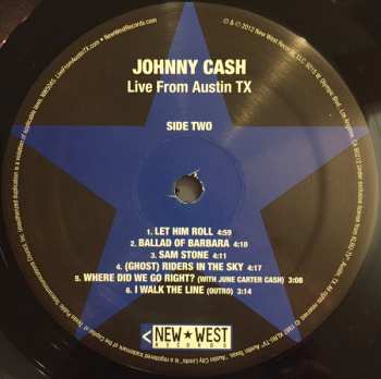 LP Johnny Cash: Live From Austin TX 66295