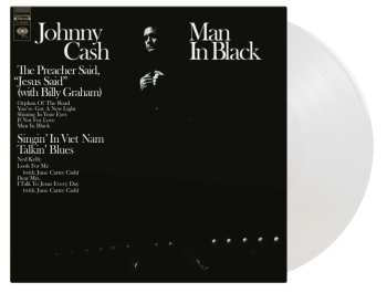 LP Johnny Cash: Man In Black (180g) (limited Numbered Edition) (crystal Clear Vinyl) 516742