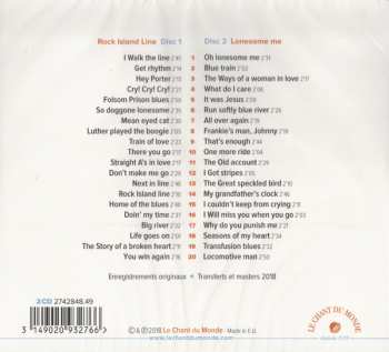 2CD Johnny Cash: Rock Island Line - Lonesome Me 98722