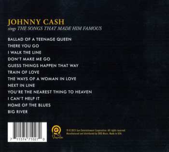 CD Johnny Cash: Sings The Songs That Made Him Famous 93528