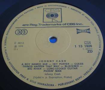 LP Johnny Cash: Johnny Cash 339204